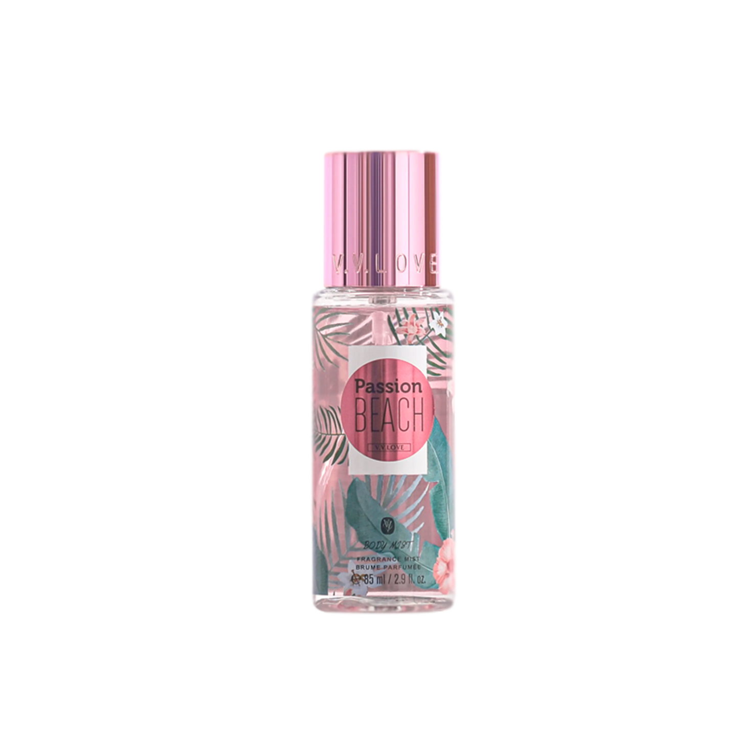 بخاخ عطر VVLove | 85 مل | بخاخ منعش للجسم للاستخدام اليومي