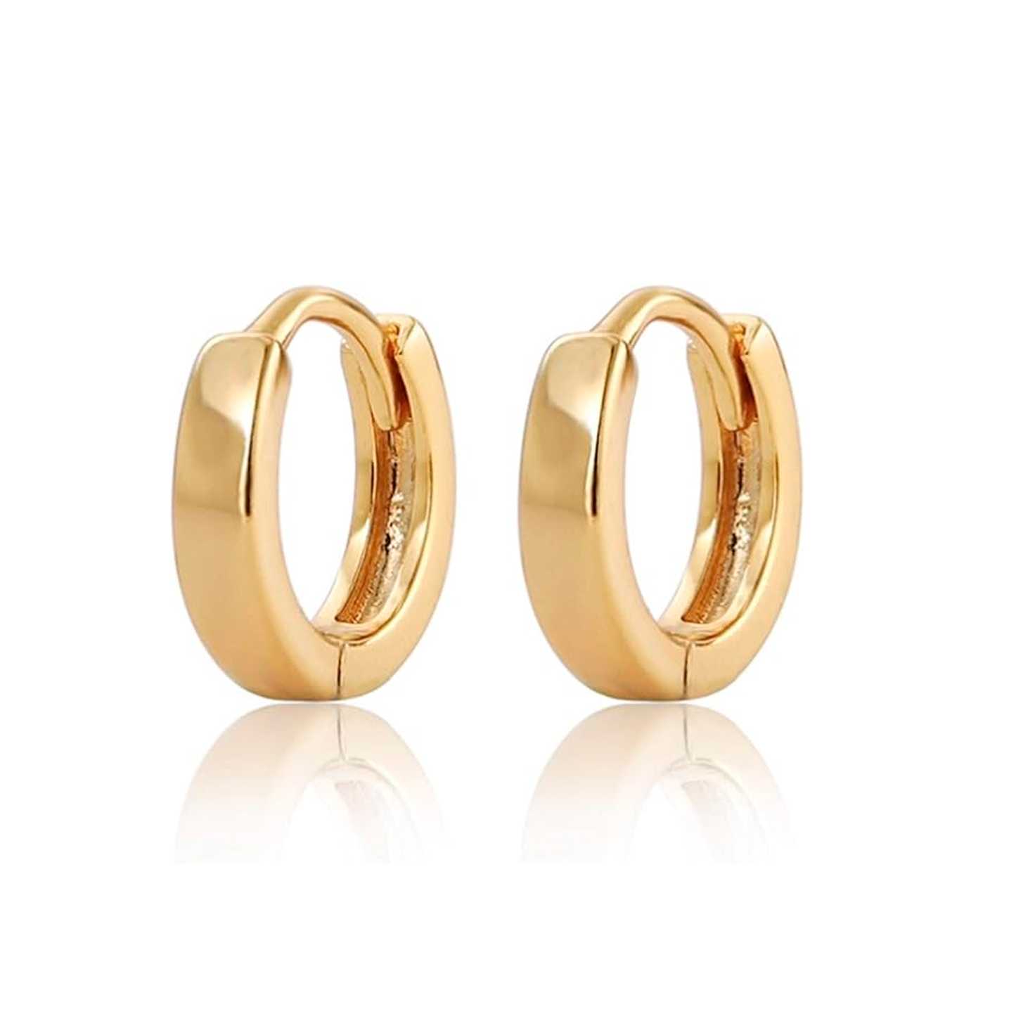 Elegant 18K Gold Plated Earrings ā 10 Grams of Timeless Luxury