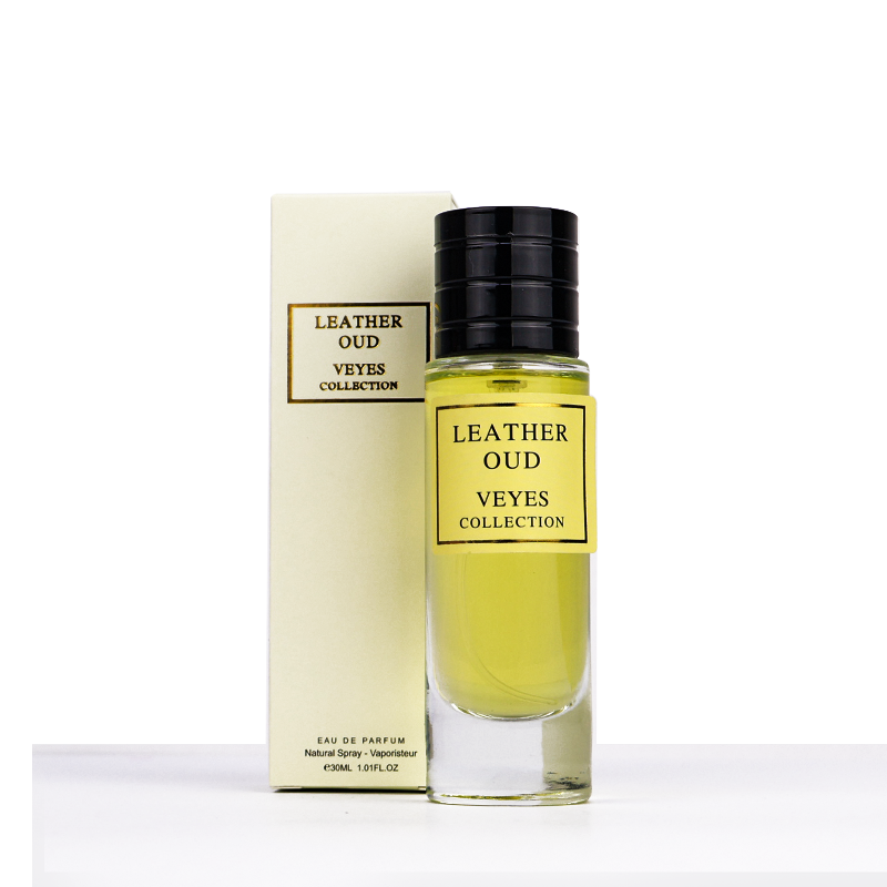 Leather Oud Veyes Collection - Eau De Parfum | Long Lasting - Privee Counture Collection | Mini Travel size 3o ML perfume | High Concentration