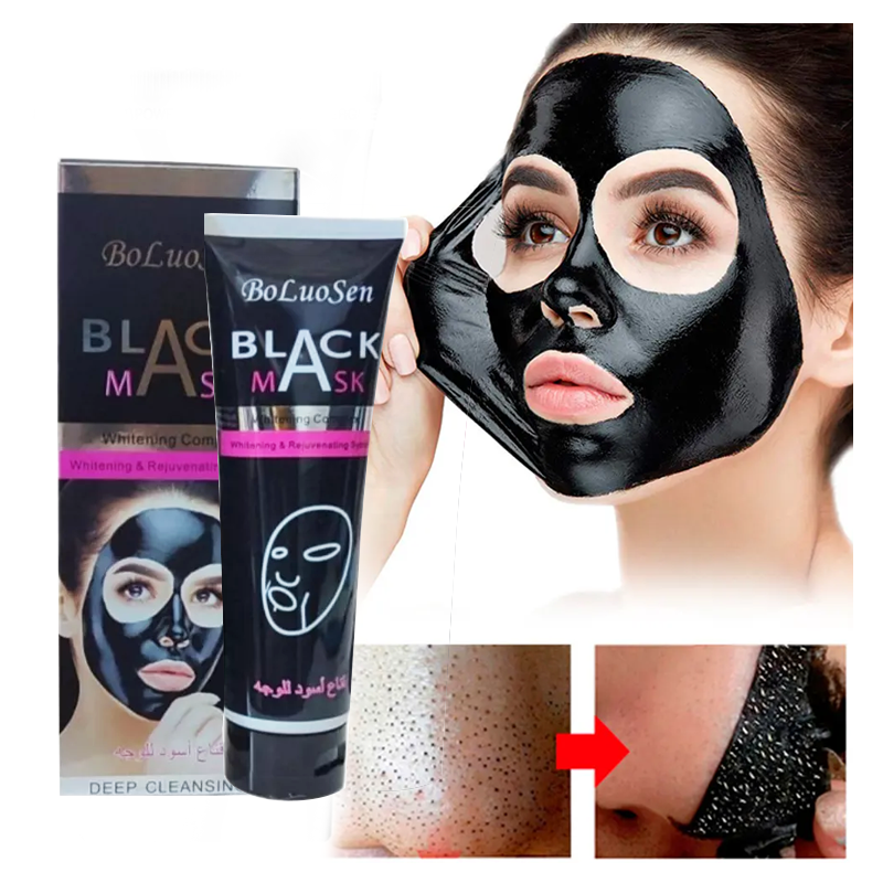 120G Black Mask Whitening Complex โ Deep Cleansing Face Mask for Clear & Radiant Skin