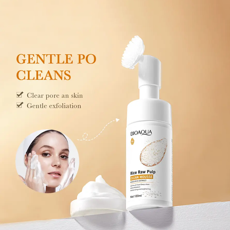 Bioaqua Gentle Moisturizing Pore Clearing Rice Facial Cleanser