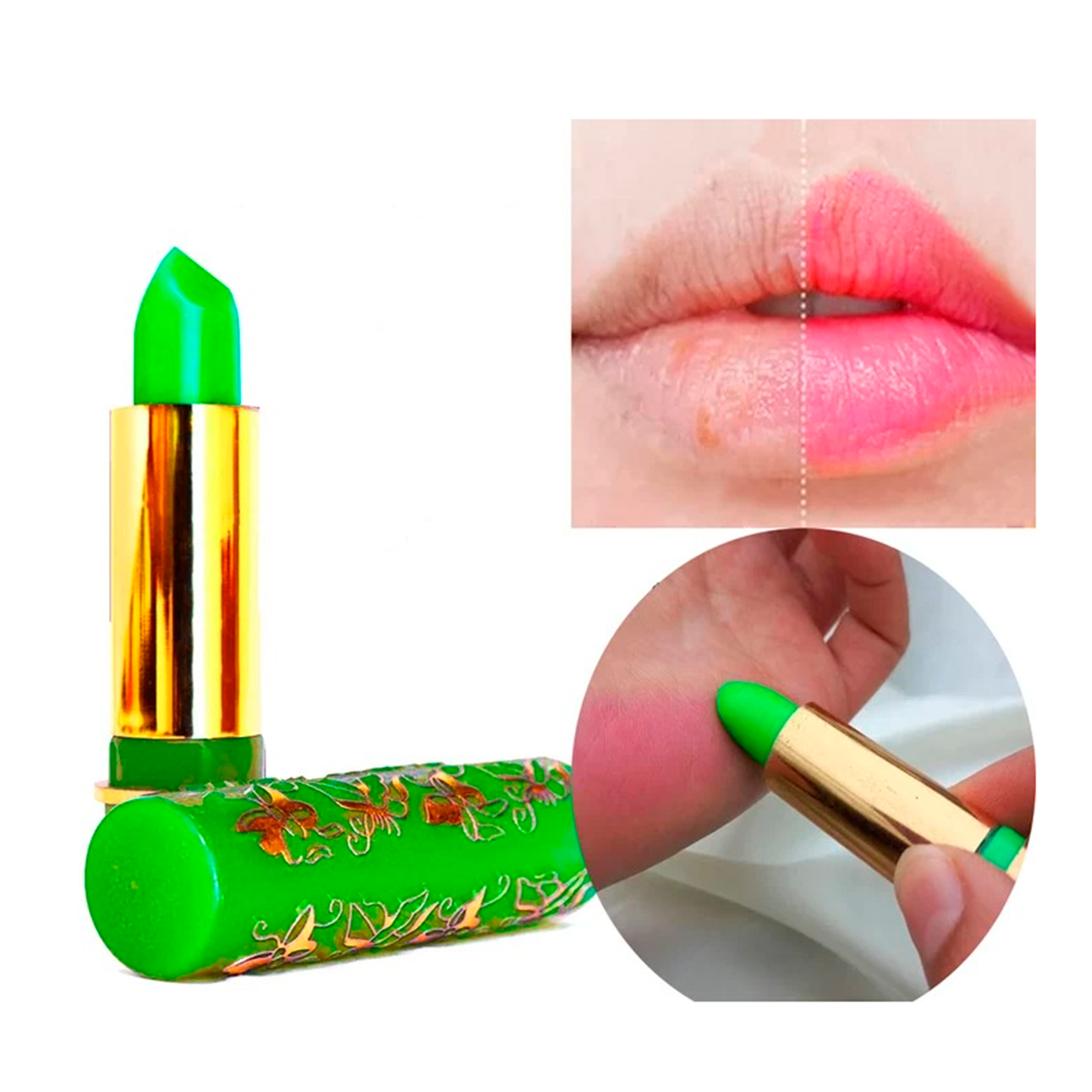 Magic Moroccan Lipstick – Hydrating & Color-Changing Lip Color for All-Day Glamour