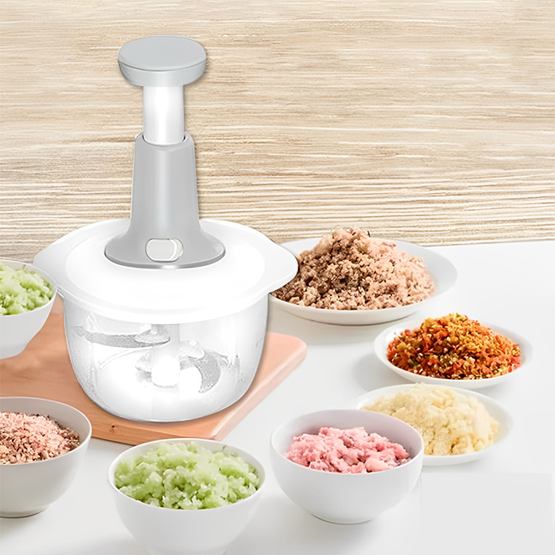 Masher Kitchen Tool – Manual Vegetable Chopper & Garlic Masher | Mini Food Chopper & Vegetable Crusher