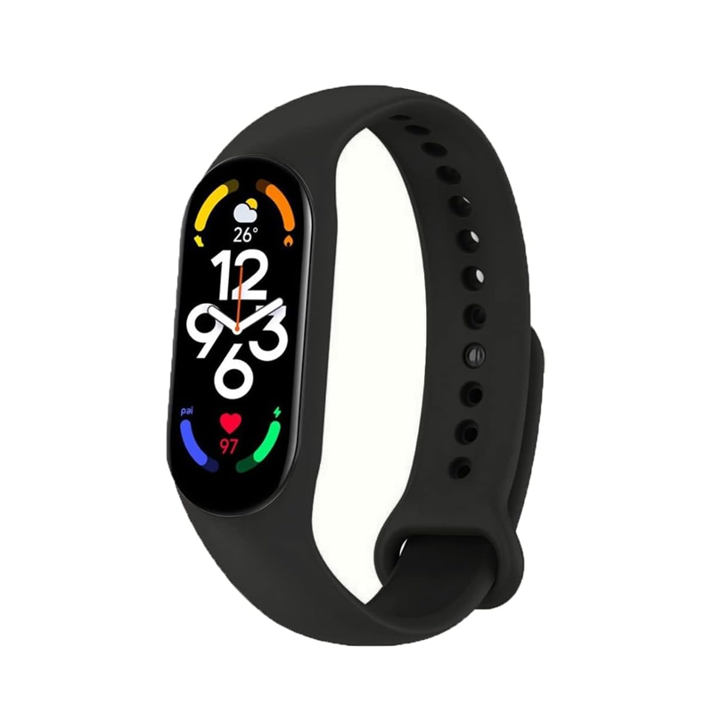 Smartwatch Wristband 7 with Wireless Charger – Fitness Tracker & Health Monitor