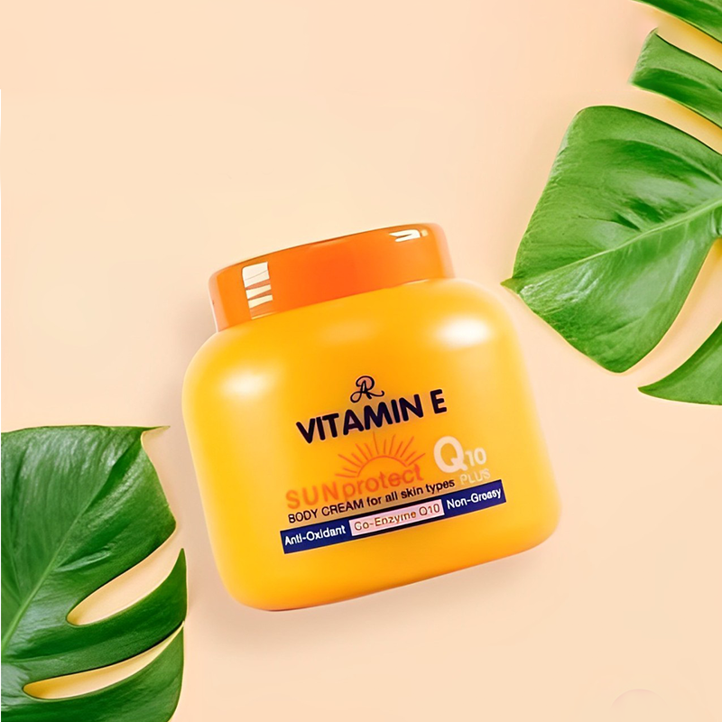 Vitamin E Sun Protect Body Cream โ 200g | Nourishing Sun Protection for All Skin Types