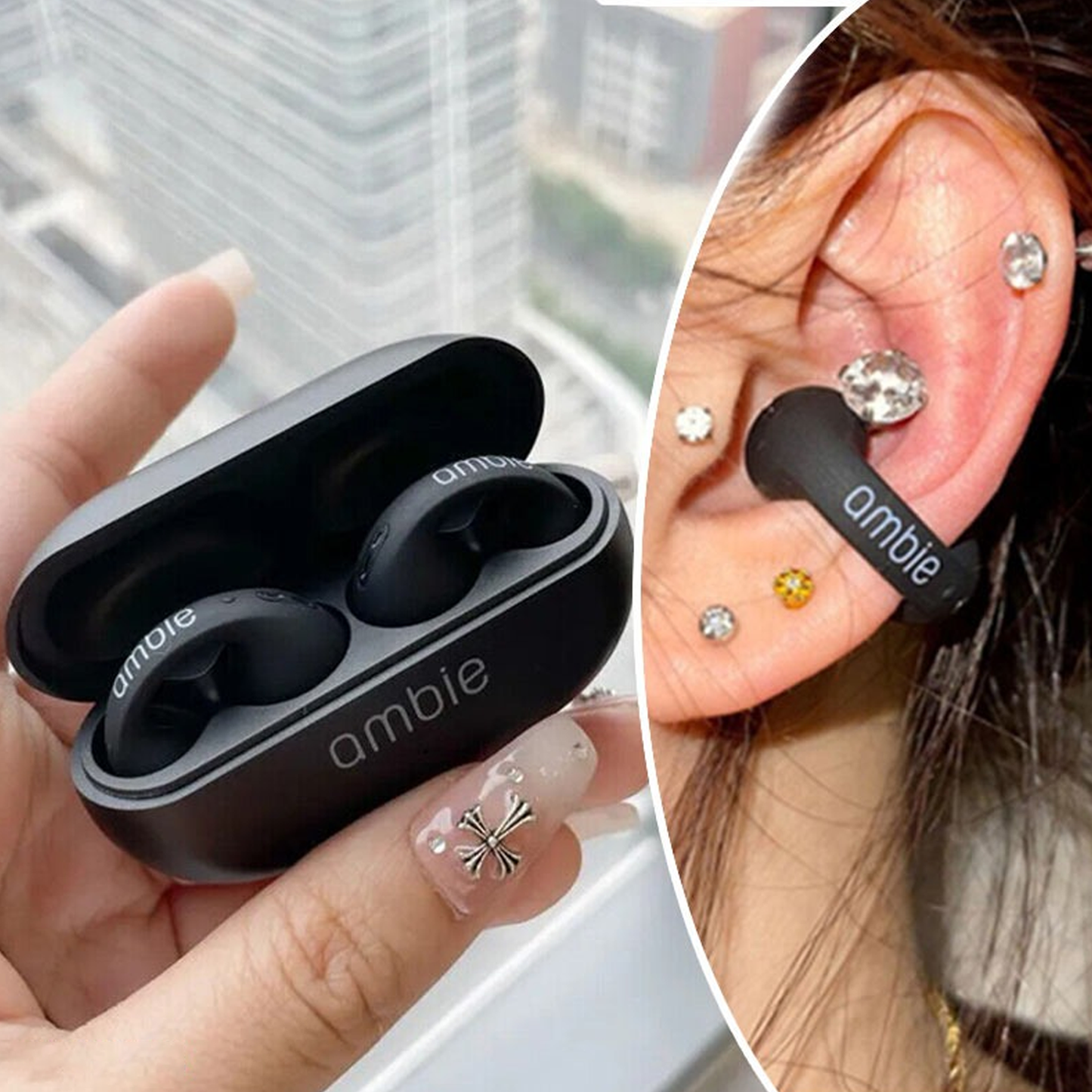Ambie Earcuffs Wireless Sound Earbuds – Stylish, Comfortable & Immersive Audio Experience