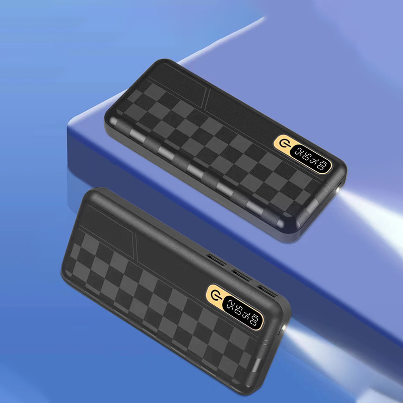 20000mAh High-Capacity Power Bank β 3 USB Input, 2.1A Fast Charging Portable Charger for All Devices