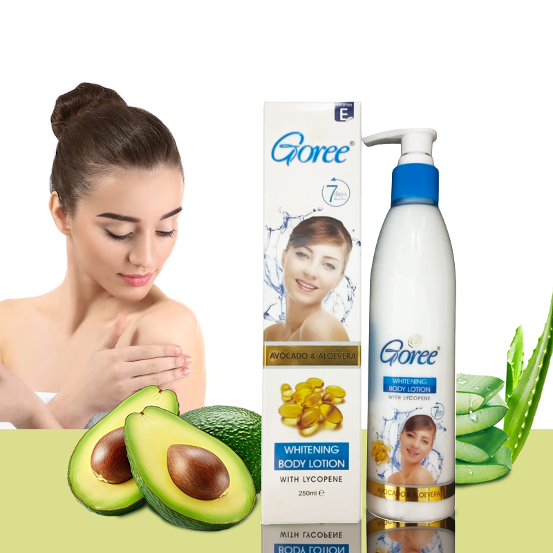 Goree Avocado & Aloe Vera Whitening Body lotion With Lycopene 250ml