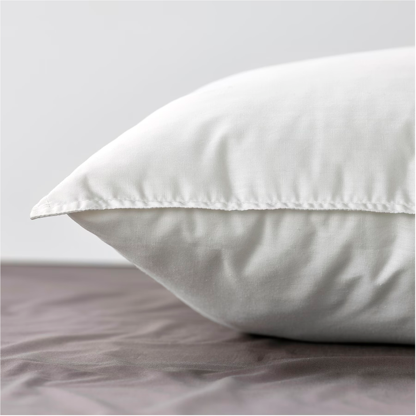 Pressed Pillow | 40x65 cm | 100% Microfiber Outer Cover | 625g Soft White