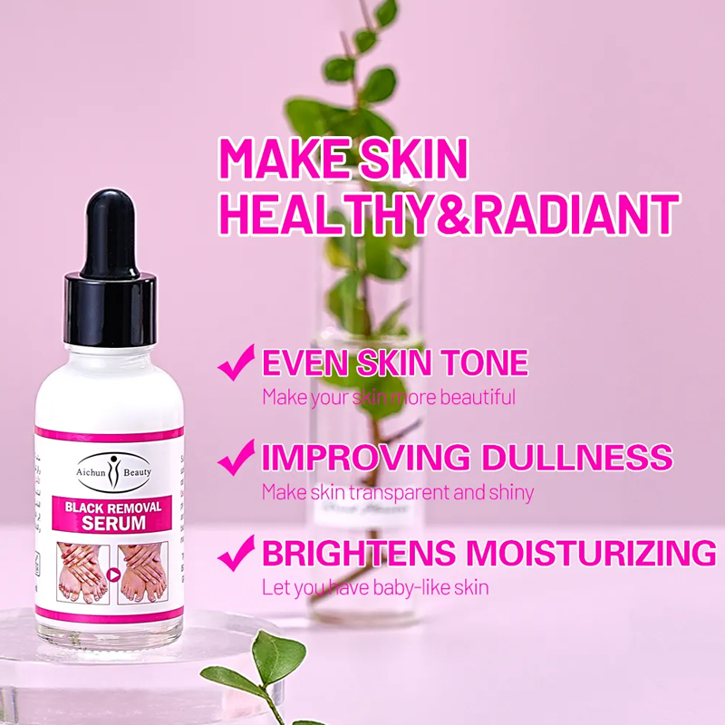 Aichun Beauty 30ml Organic Natural Joint Super Whitening Serum โ Vitamin E Body Serum for Intense Skin Brightening
