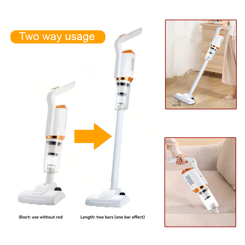 Wireless Vacuum 3 In 1 Wireless Cleaner Stick Vacuum Rechargeable Battery Handheld Vacuums With 8500Pa Powerful Suction