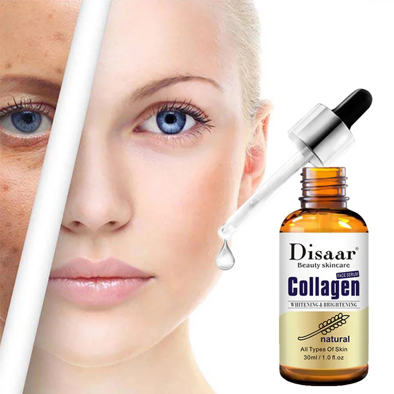 Disaar Collagen Face Serum β Anti-Aging, Wrinkle Reduction, Skin Brightening, Lifting & Firming Whitening Essence