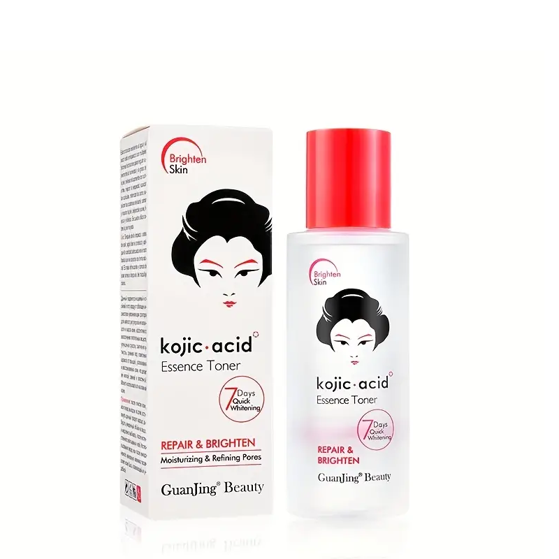 100ML Beauty Kojic Acid Cleansing Toner – Repair, Brighten, & 7 Days Quick Whitening