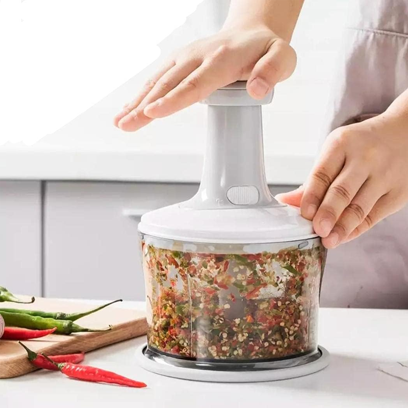Masher Kitchen Tool – Manual Vegetable Chopper & Garlic Masher | Mini Food Chopper & Vegetable Crusher