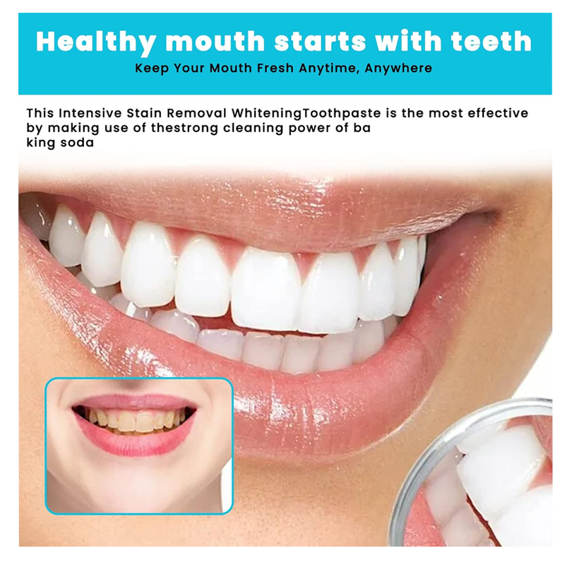 30ML Teeth Mouthwash Toothpaste Foam | Stain Removal & Teeth Whitening | Oral Care, Fresh Breath Deep Cleaning