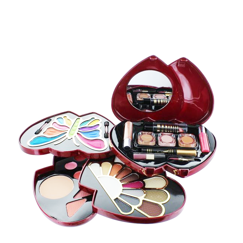 Deluxe All-in-One Complete Makeup Set | Full Face Cosmetic Kit with Brushes, Lipsticks, Eye Shadows & More | Makeup Essentials for Women