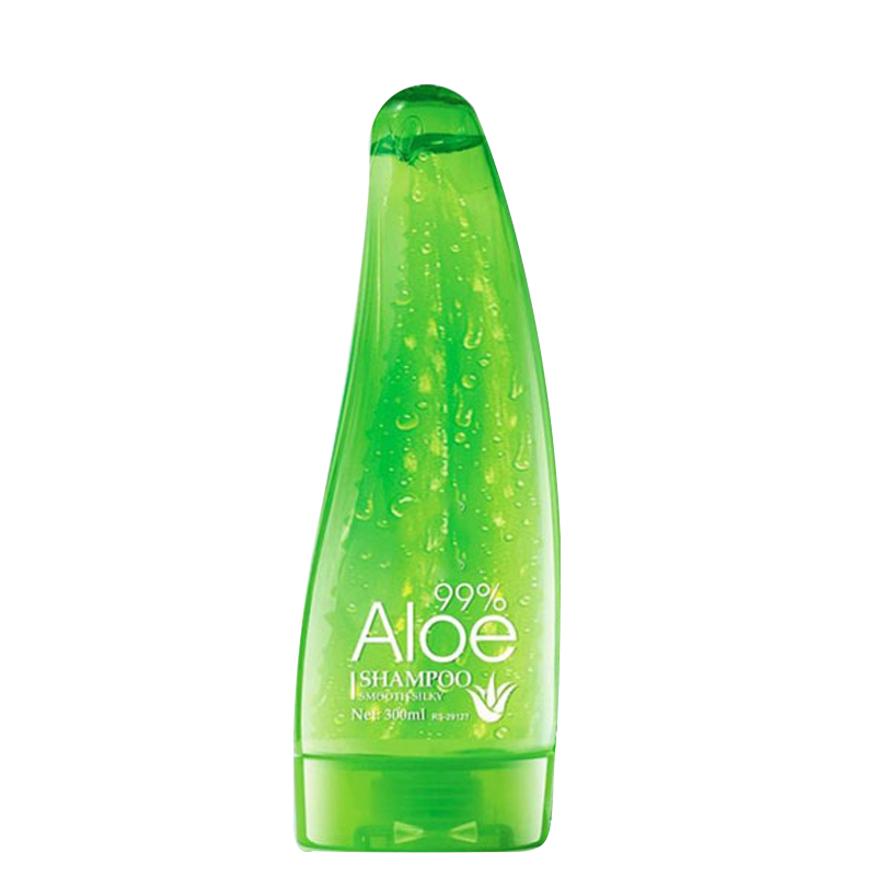 Aloe Vera Shampoo Smooth and Silky 300 ml β Nourishing & Hydrating Shampoo for Shiny, Healthy Hair