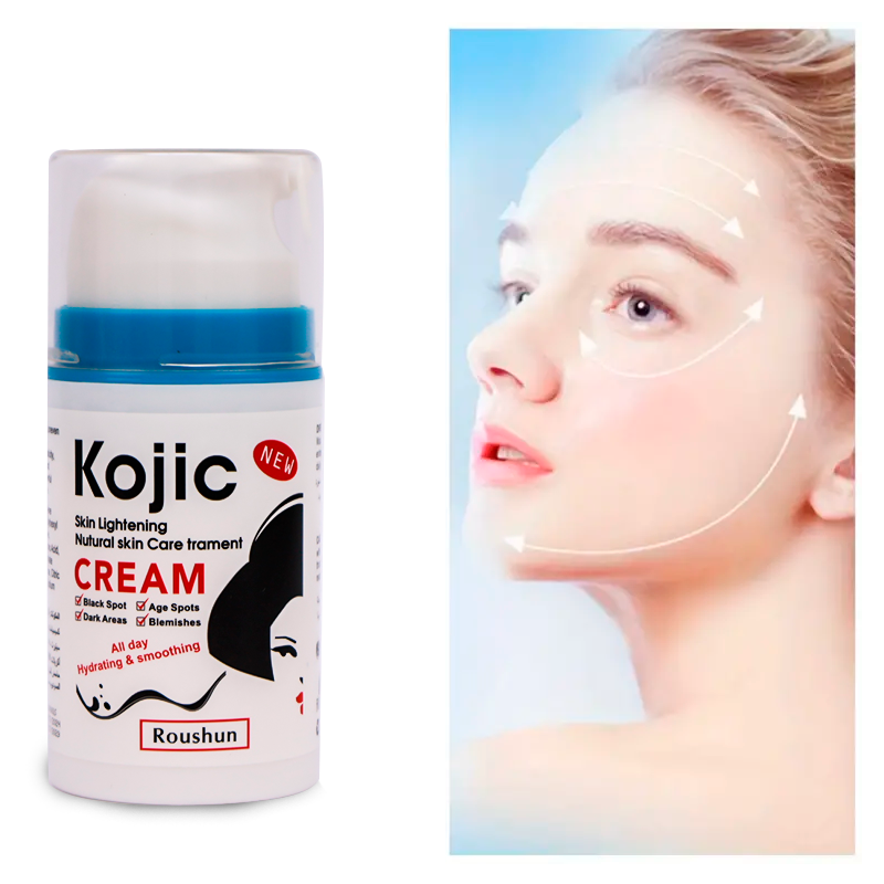 Kojic Skin Lightening Natural Skin Care Cream โ 75ml, Brightening & Moisturizing Formula for a Radiant Complexion