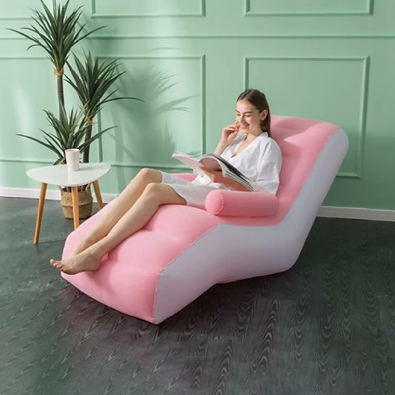 Inflatable Lazy Sofa Chair - Versatile Outdoor & Indoor Recliner