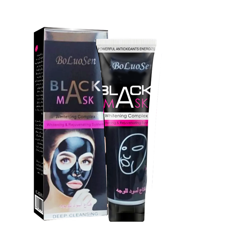 120G Black Mask Whitening Complex โ Deep Cleansing Face Mask for Clear & Radiant Skin