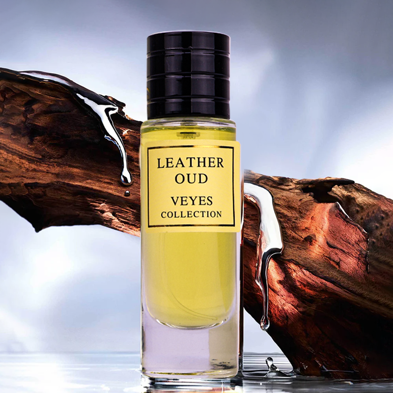 Leather Oud Veyes Collection - Eau De Parfum | Long Lasting - Privee Counture Collection | Mini Travel size 3o ML perfume | High Concentration