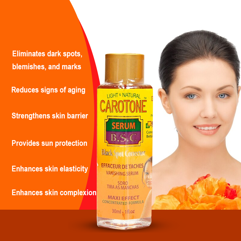 Carotone Light & Natural Black Spot Serum Maxi-Effect ā 30ml ā Targeted Treatment for Even Skin Tone & Dark Spots
