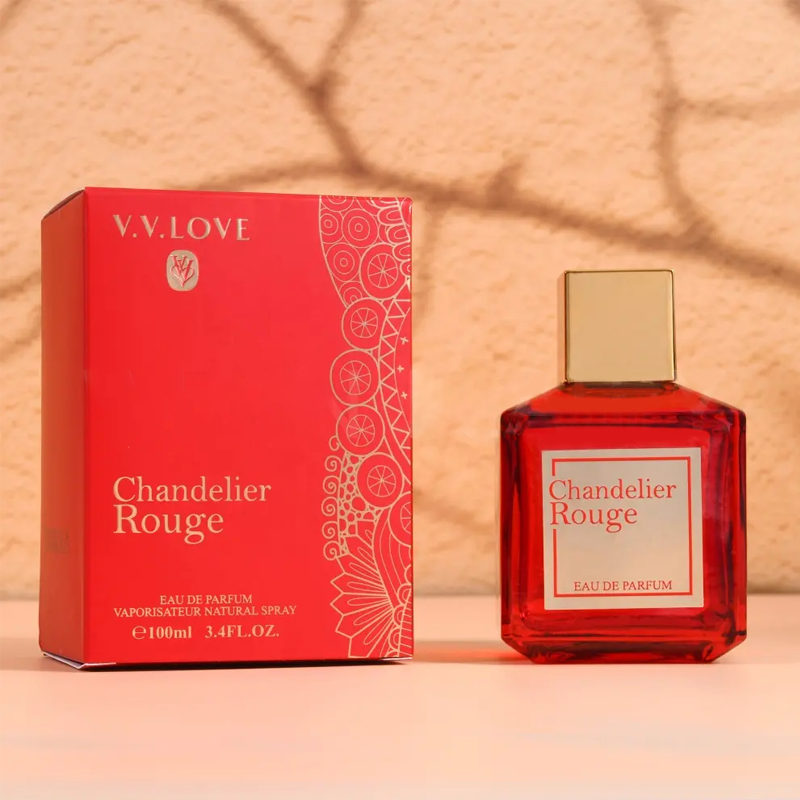 Hybrid & Company Women Chandelier Rouge Eau De Parfum Vaporisateur Natural Spray 3.4 Fl Oz