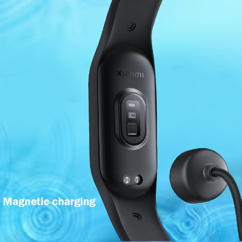 Smartwatch Wristband 7 with Wireless Charger – Fitness Tracker & Health Monitor
