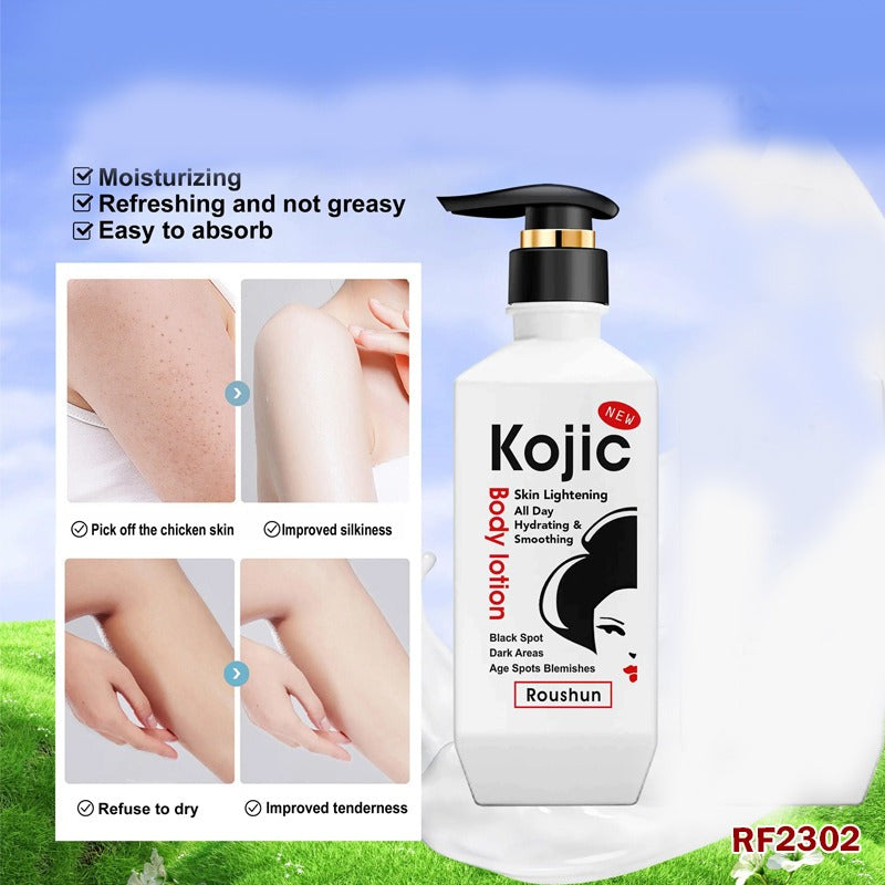 Kojic Skin Lightening Body Lotion 500ML โ Brighten, Hydrate & Even Skin Tone