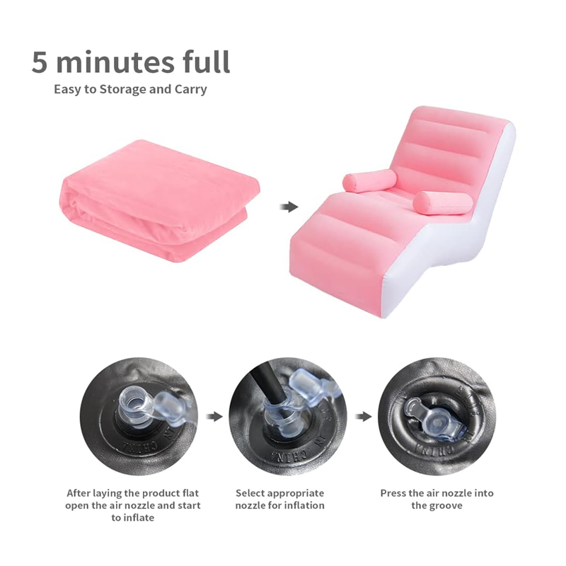 Inflatable Lazy Sofa Chair - Versatile Outdoor & Indoor Recliner
