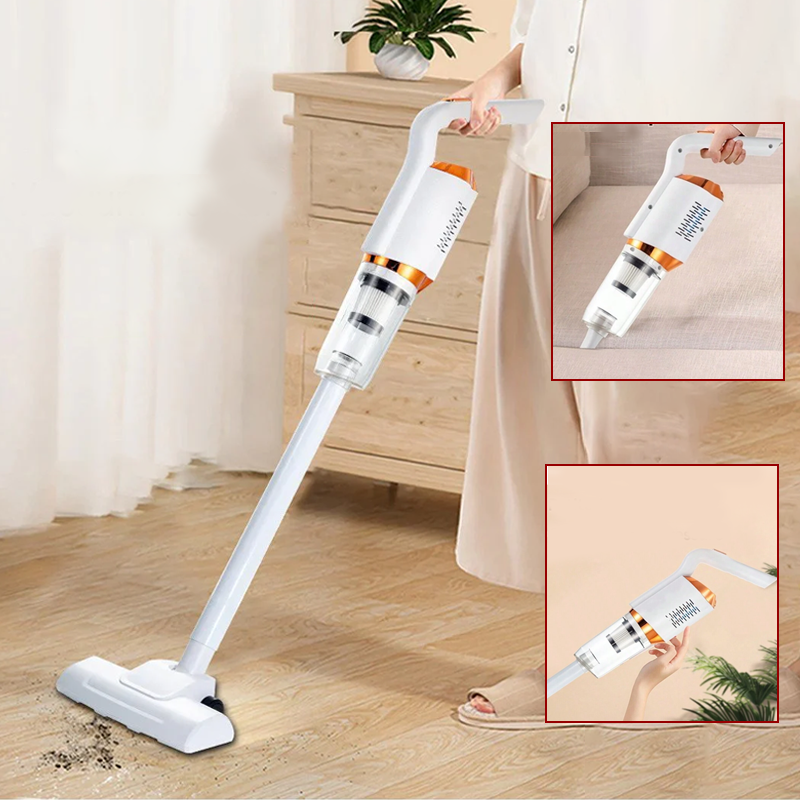 Wireless Vacuum 3 In 1 Wireless Cleaner Stick Vacuum Rechargeable Battery Handheld Vacuums With 8500Pa Powerful Suction