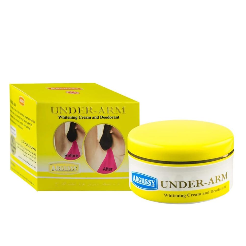 ARGUSSY Underarm Whitening Cream & Deodorant β 50g | Brightening & Freshness