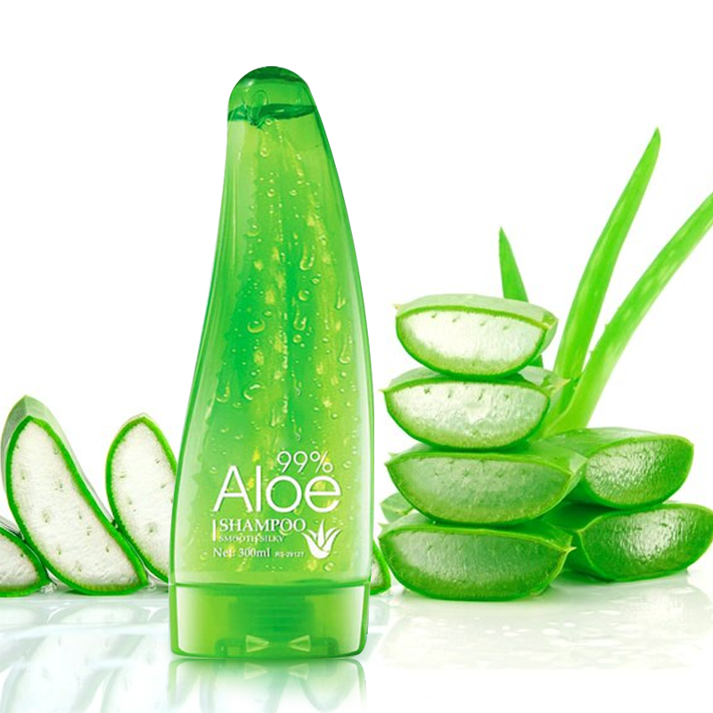 Aloe Vera Shampoo Smooth and Silky 300 ml β Nourishing & Hydrating Shampoo for Shiny, Healthy Hair