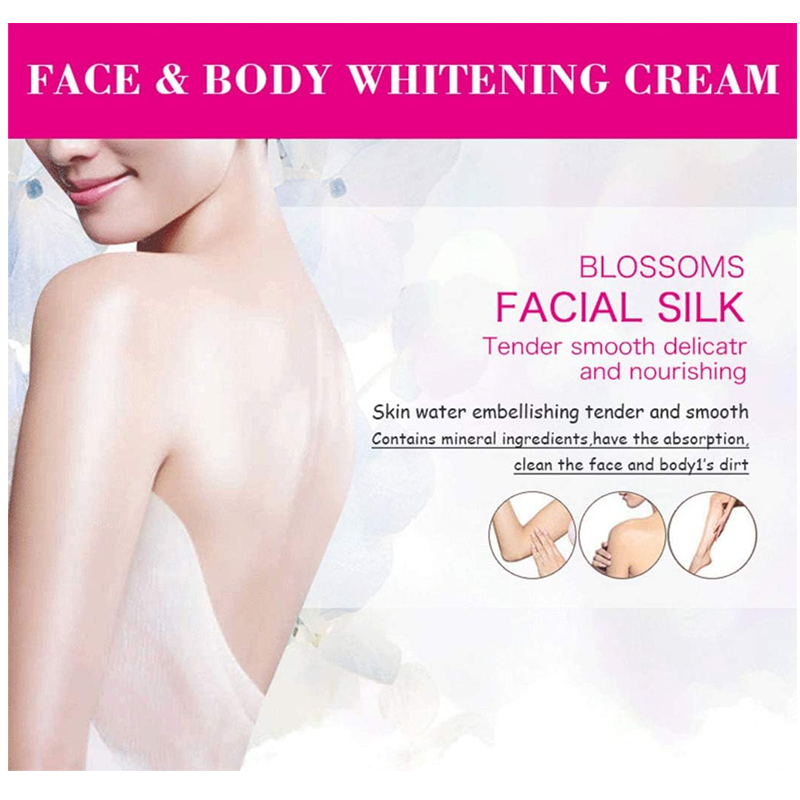 Face and Body Whitening Cream โ Collagen & Milk Quick Whitening Formula โ 120ml