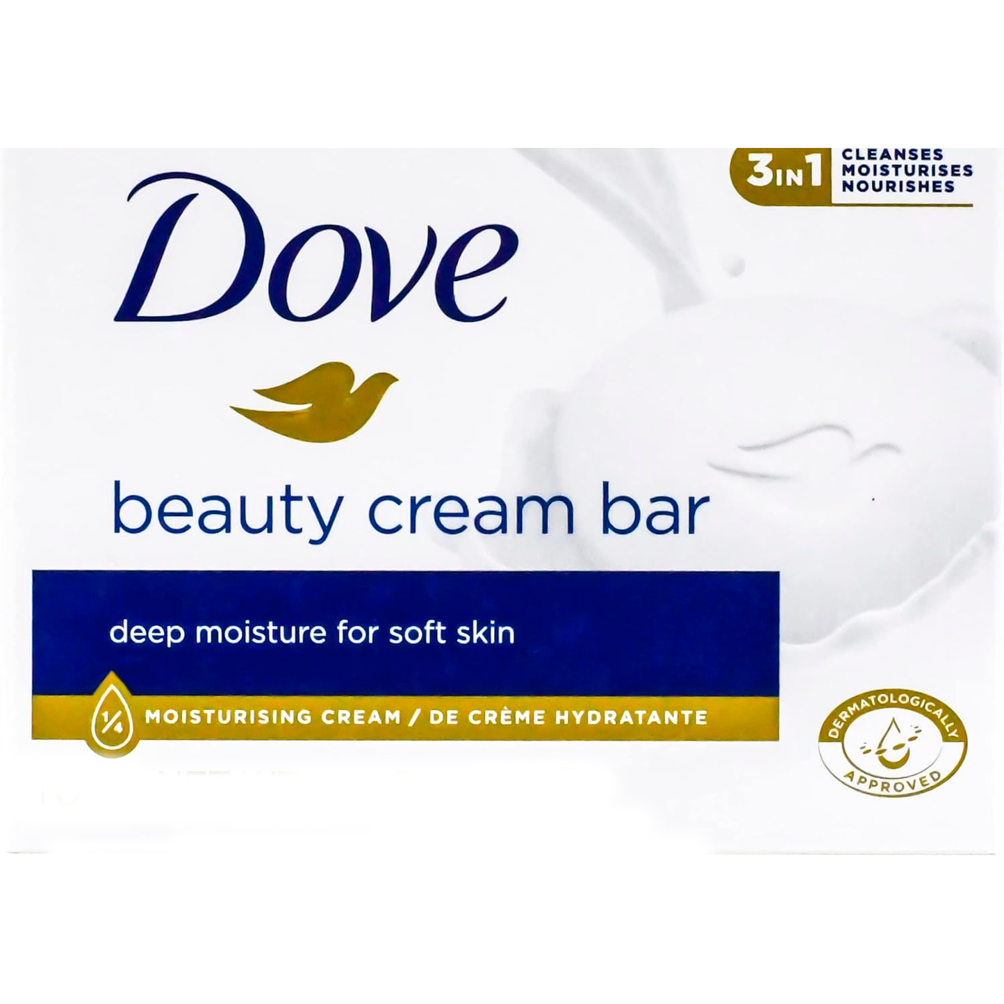 Dove Beauty Soap 90g β Moisturizing & Gentle Cleansing Bar for Soft, Smooth Skin