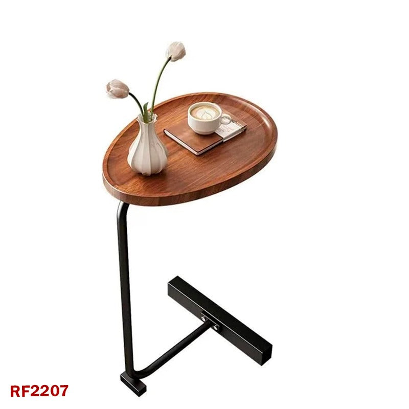 Beauenty Home Side Tables for Small Spaces, Couch Arm Tray Table for Living Room, Bed, Sofa. End Table Anti-Rust Waterproof