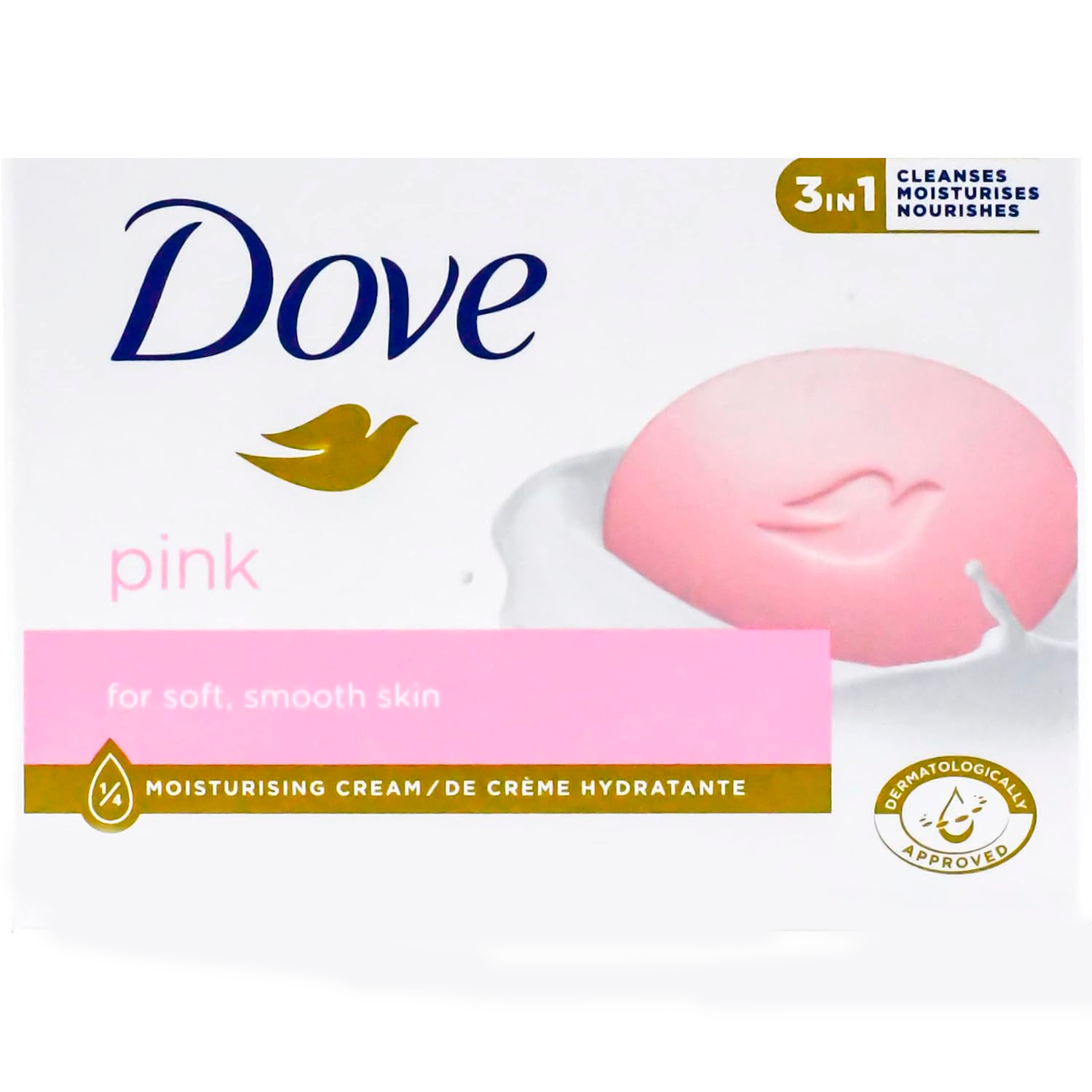 Dove Beauty Soap 90g β Moisturizing & Gentle Cleansing Bar for Soft, Smooth Skin
