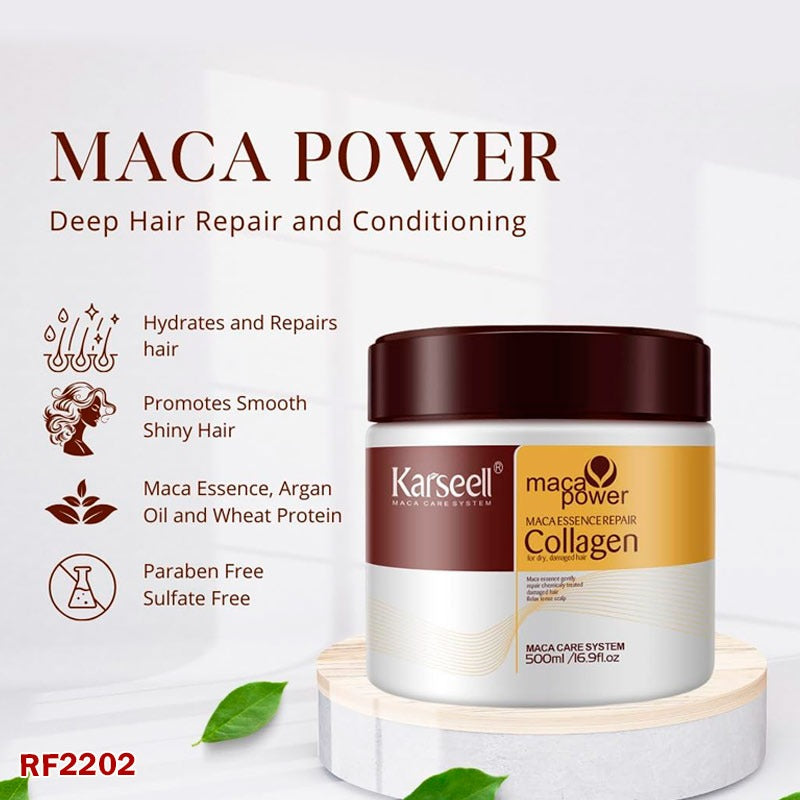 Karseell Collagen Hair Treatment - Nourishing Collagen Hair Mask Essence for Dry, Damaged Hair