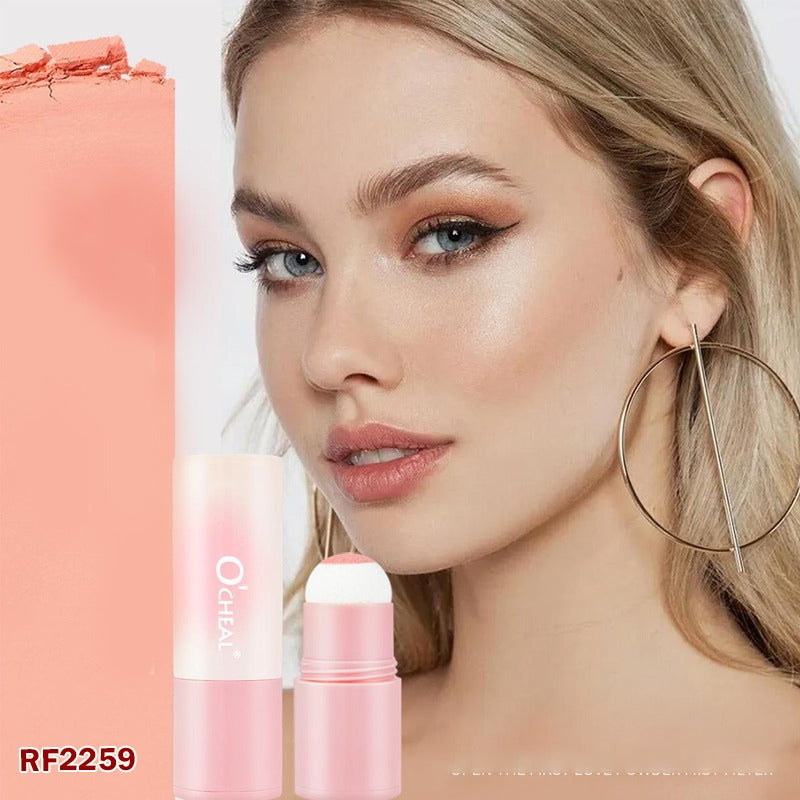 Private Label Sponge Blush Stick – Velvet Silky Finish