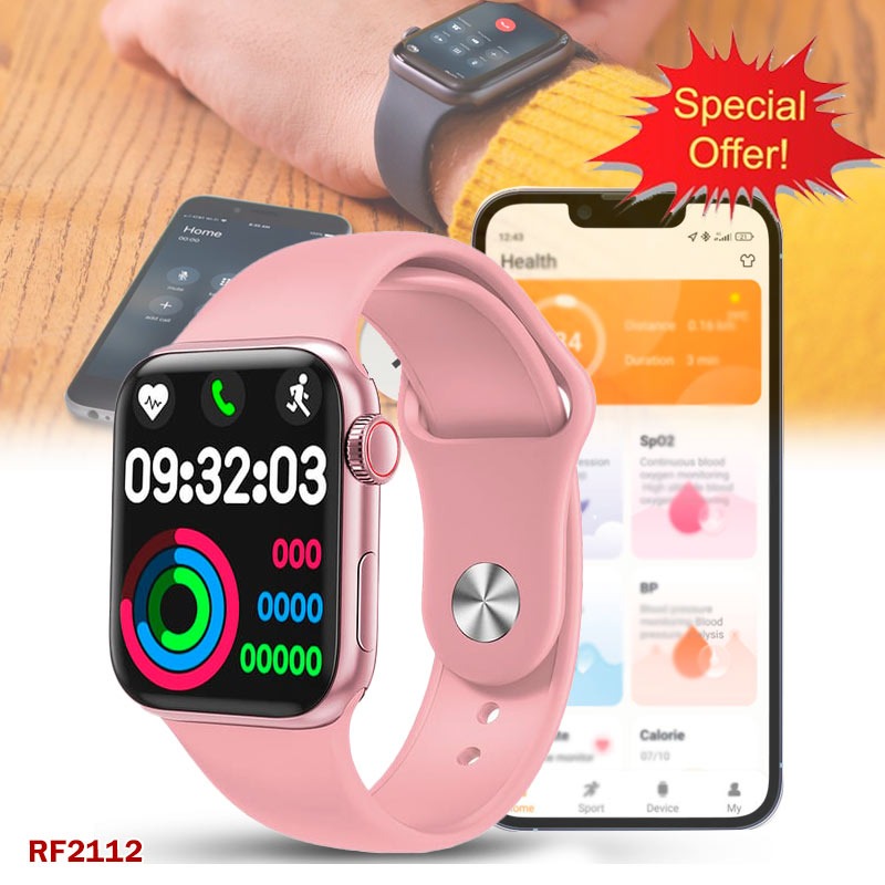 Smart Watch – Fitness Tracker, Heart Rate Monitor, and Notifications at Your Wrist