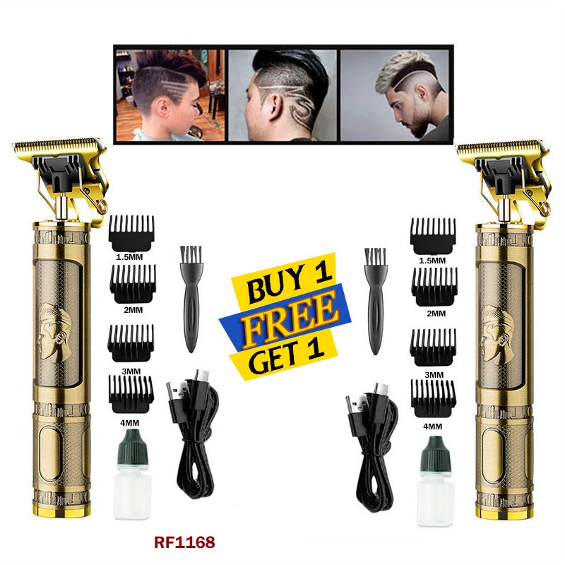 2 PCS Professional Hair Trimmer Set β Precision Cordless Clippers for Menβs Haircut, Beard, and Grooming