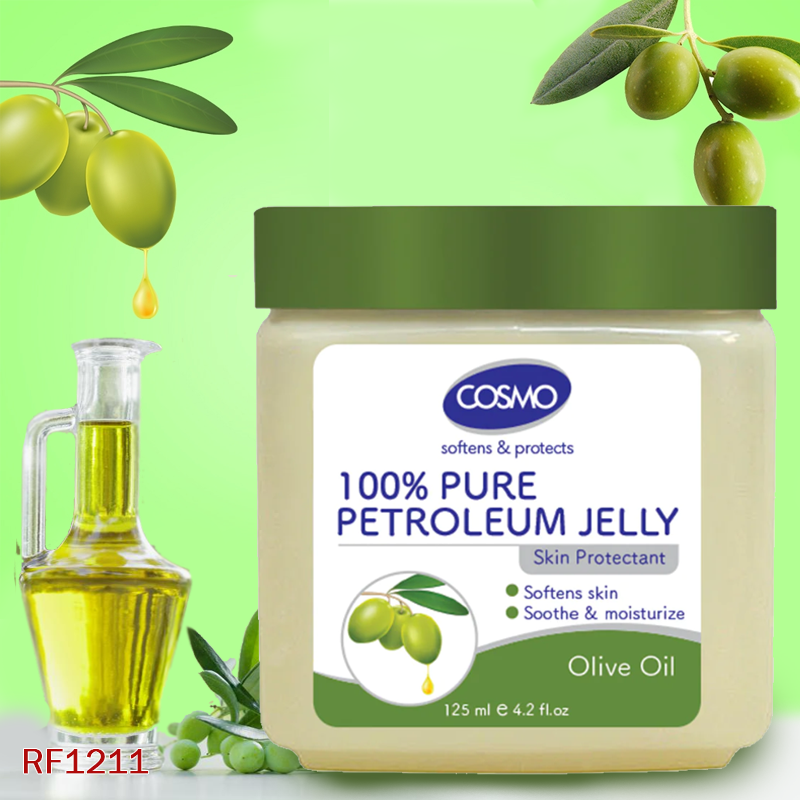 Cosmo 125 ml 100% Pure Petroleum Jelly skin protectent olive oil