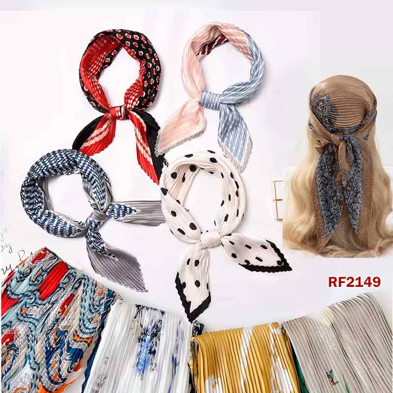 Fashion Twist Bow Headbands Head Wrap, Satin Head Scarves Silk Feeling Hair Scarf Headscarf for Women Silk Hair Bandanas β Stylish Hair Accessory
