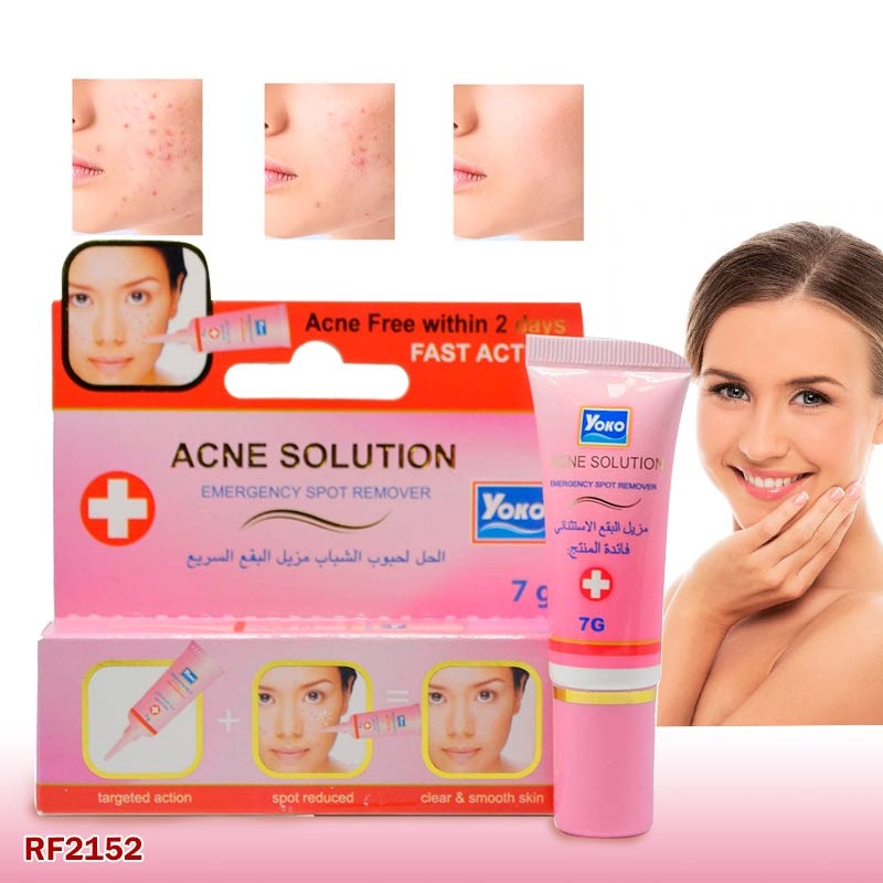 Original YOKO Acne Solution Emergency Spot Remover โ Clear & Smooth Skin, 7 gm | Targeted Acne Treatment for Clear Complexion