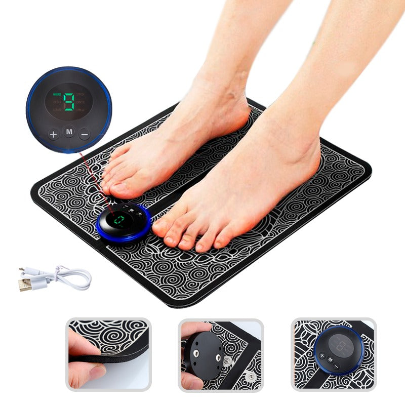 EMS Dreamslink Portable Electric Vacuum Adsorption Foot Grinder - USB Rechargeable Dual-Speed Electronic Foot File Pedicure Tool for Dead, Hard, Cracked, and Dry Skin