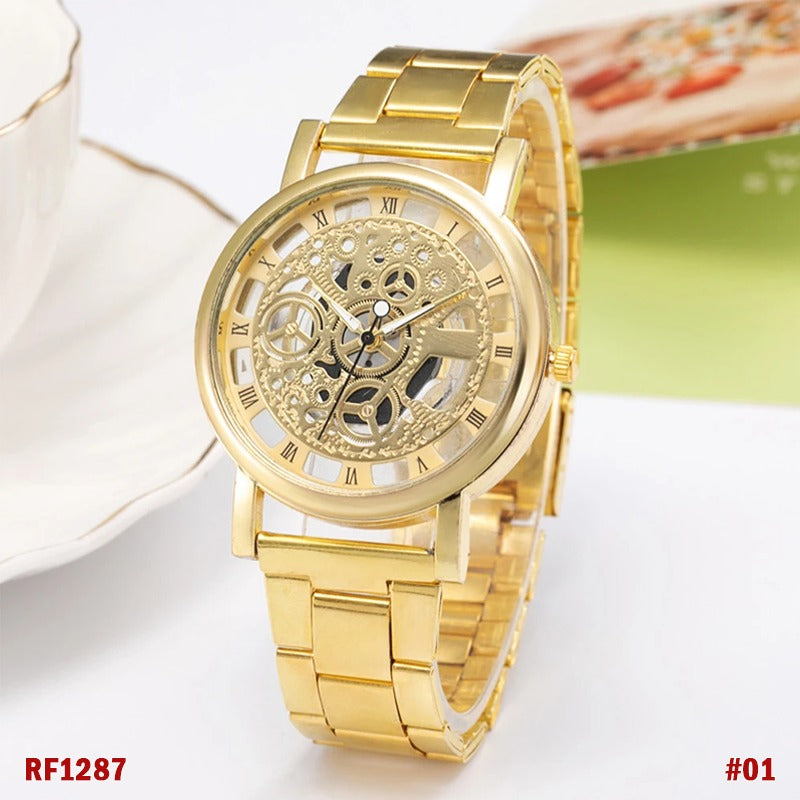Ladies Quartz Watch - Elegant Stainless Steel Wrist Watch for Women