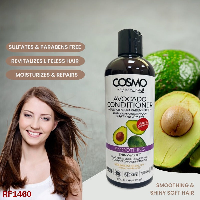 Cosmo Hair Conditioner 480ml | Deep Moisturizing & Nourishing Formula for Soft, Silky Hair
