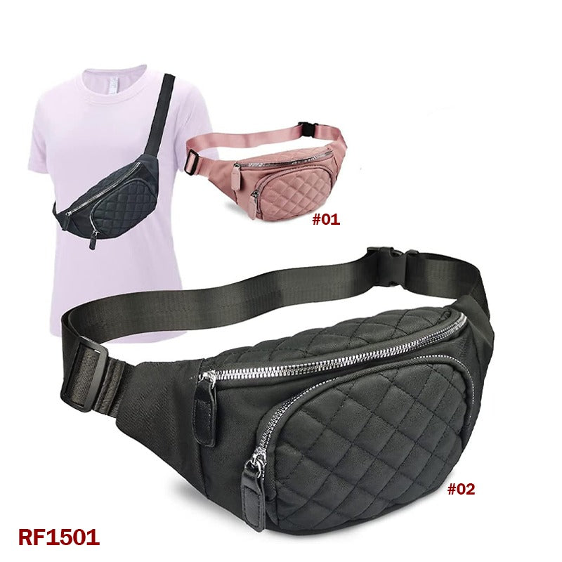 Crossbody Fanny Pack for Women – Fashionable Waist Pack Purse, Cute Belt Bag for Teen Girls, Perfect for Travel, Running, Walking, Fits Phones and Wallet