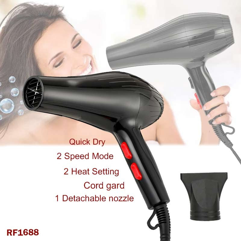 4000W Professional Hair Dryer - Ionic Blow Dryer for Women & Men, Fast Drying with Diffuser, 2 Speed & 2 Heat Settings, Cool Button for Salon, Home & Travel Styling