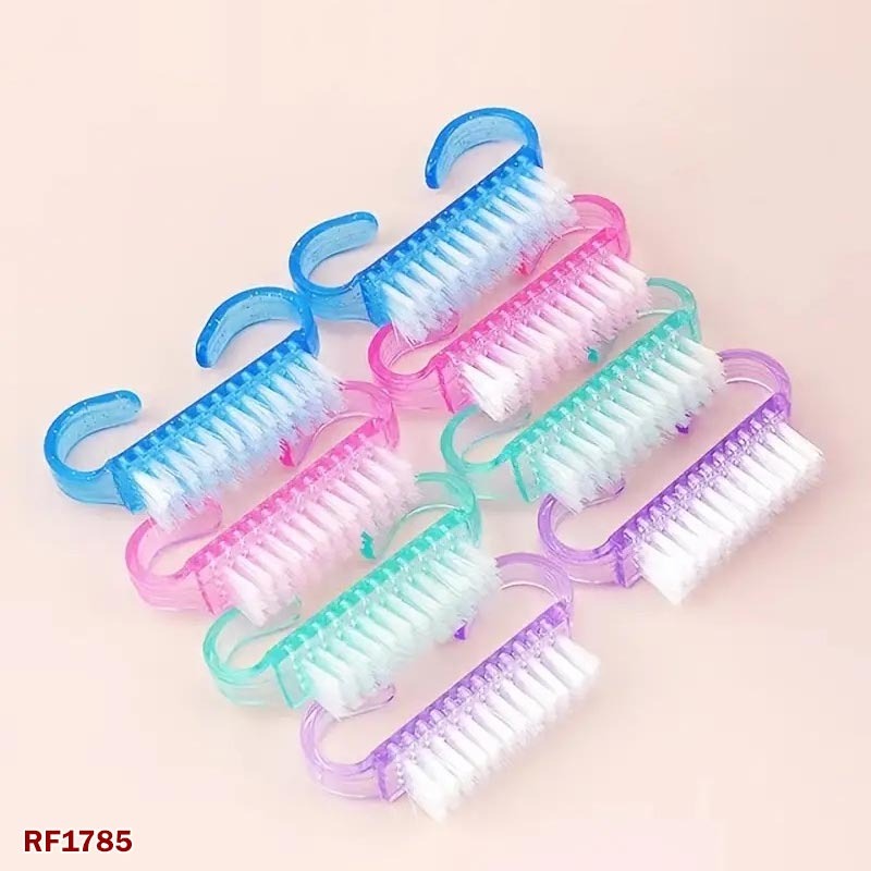 Nail Cleaning Brushes with Handles - Professional Nail Tool for Dust Removal & Finger Cleaning